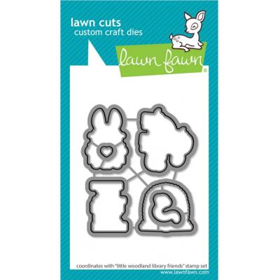 Lawn Fawn Lawn Cuts - Little Woodland Library Friends